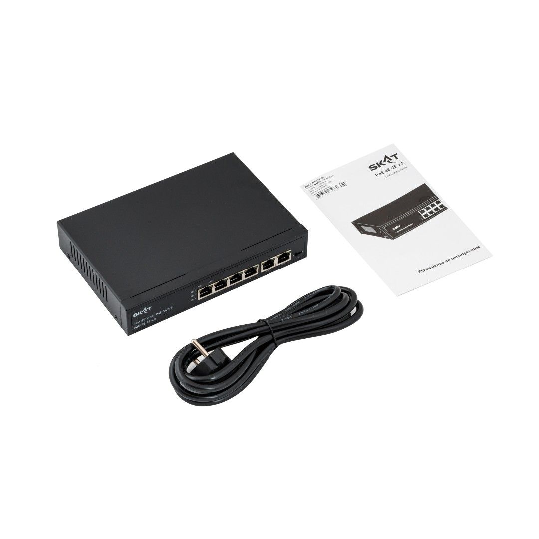 Коммутатор SKAT PoE-4E-2E v.2 4071