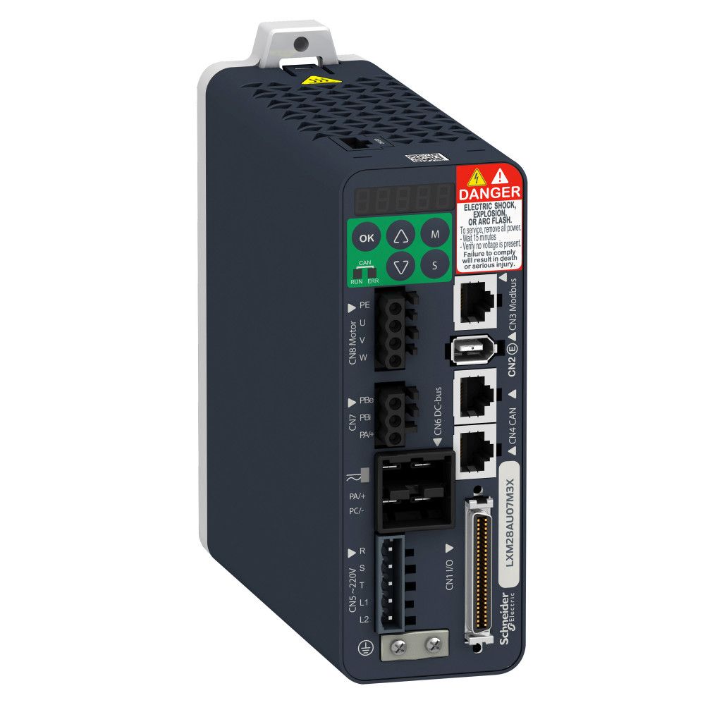 Сервопреобразователь  LXM28AU02M3X
