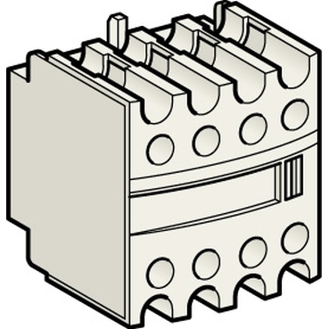Блок контактный  LADN22