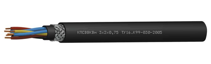 Кабель передачи данных КПСВВКВм 1х2х2.5 1057