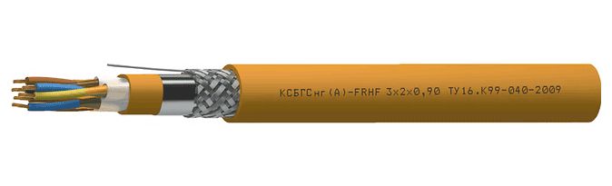 Кабель передачи данных КСБГСнг(А)-FRHF 2х2х0.90 1857
