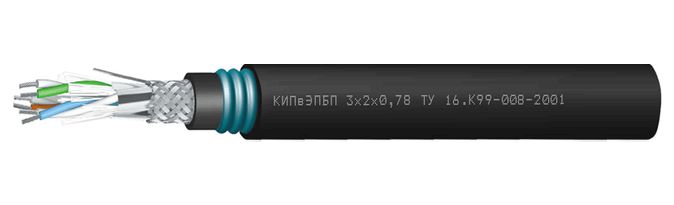 Кабель передачи данных КИПвЭПБП 2х2х0.78 517