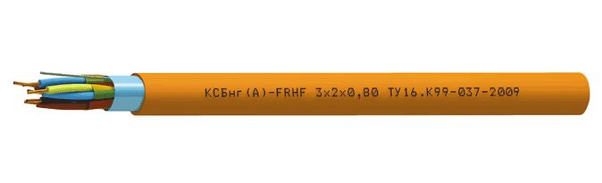 Кабель передачи данных КСБнг(А)-FRHF 1х2х0.98 1358