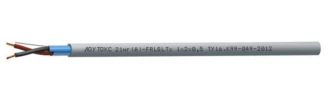 Кабель передачи данных ЛОУТОКС 21нг(А)-FRLSLTx 1x2x1.0 3422