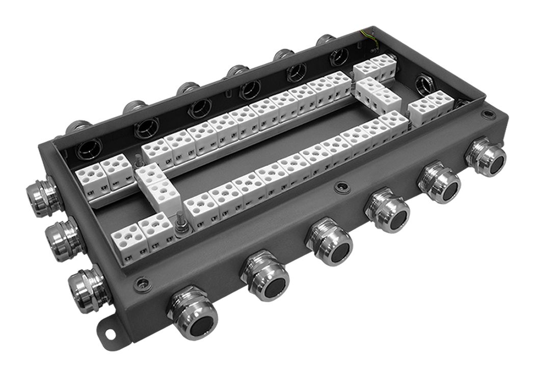 Коробка монтажная КМ-О (64к)-IP66-2040 нерж 