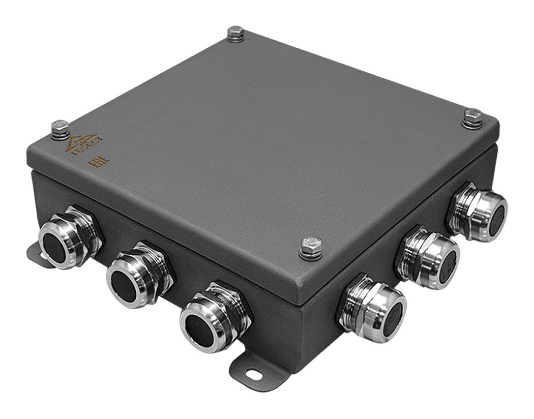 Коробка монтажная КМ-О (32к)-IP66-2020 нерж 