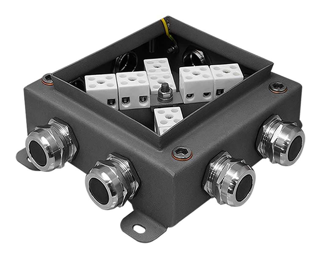 Коробка монтажная КМ-О (16к)-IP66-1515 нерж 