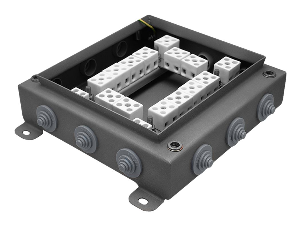 Коробка монтажная КМ-О (32к)-IP55 2020 нерж 