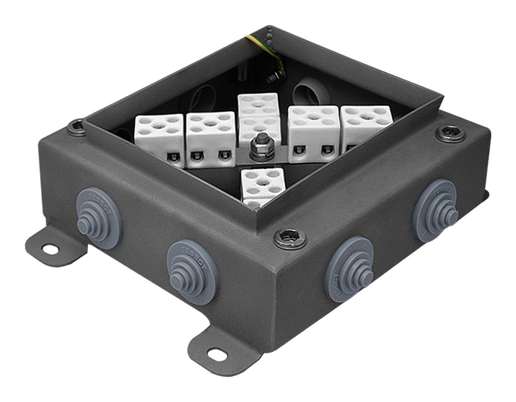Коробка монтажная КМ-О (16к)-IP55 1515нерж 