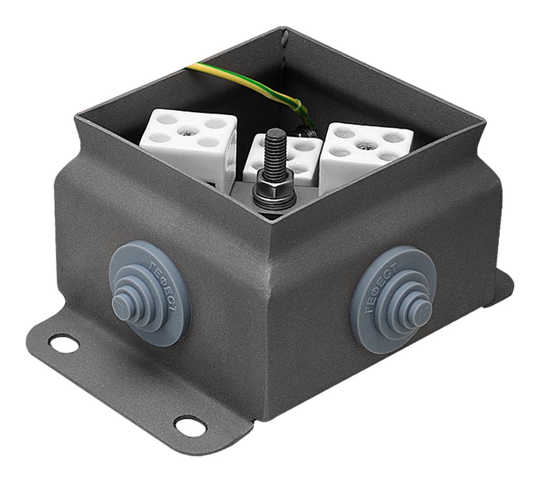 Коробка монтажная КМ-О (8к*10,0)-IP55 0808нерж 