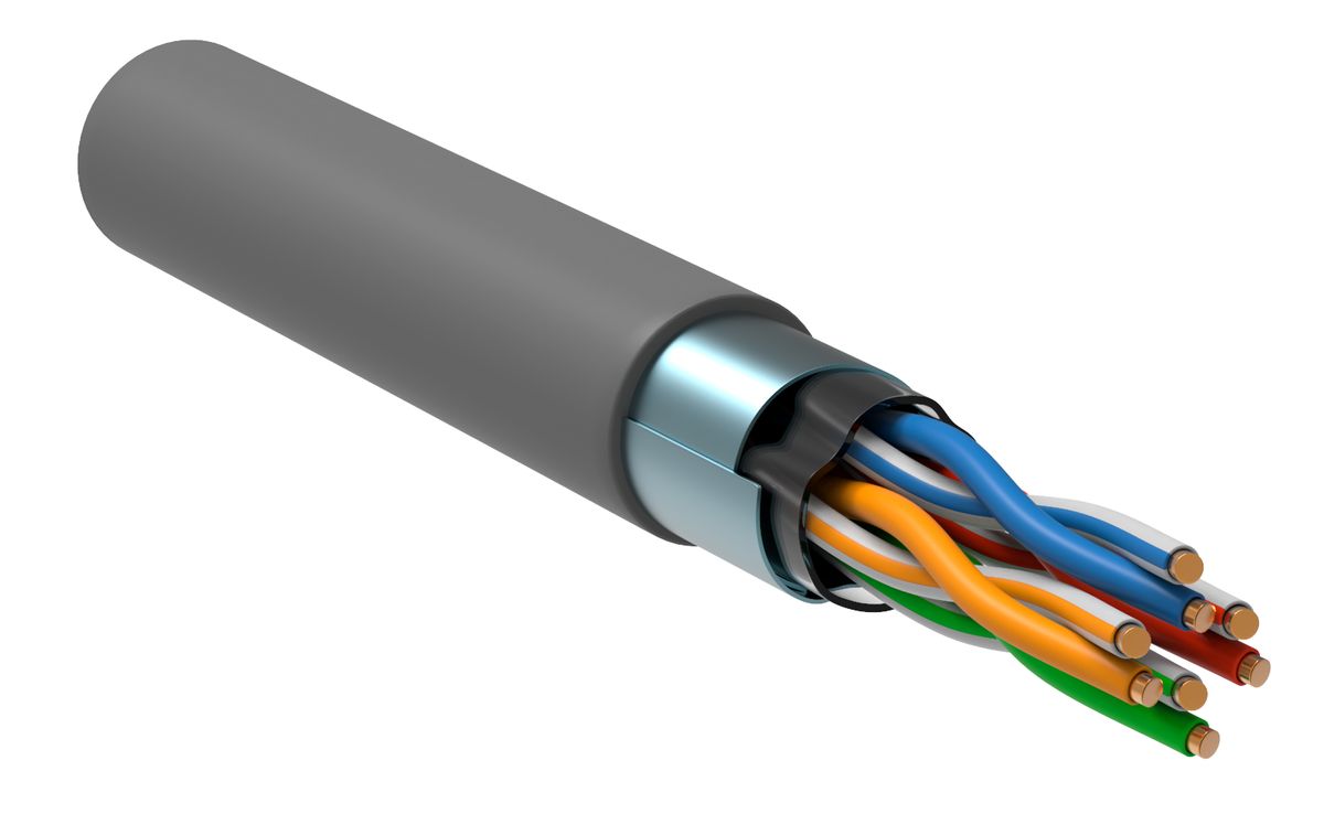 Кабель витая пара  LC1-C5E04-311-S-P-R