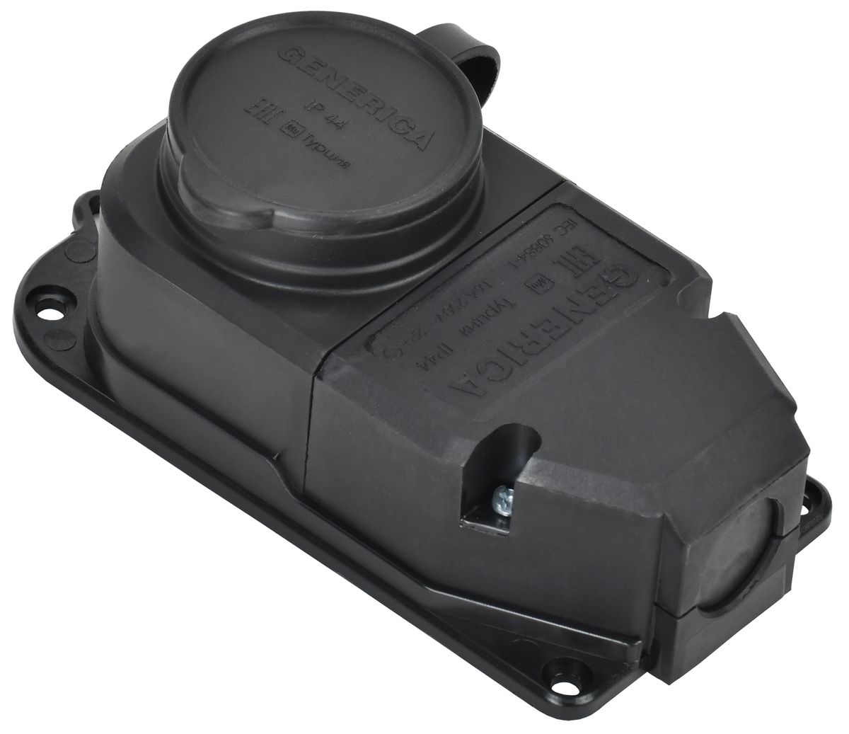Розетка силовая  ERK10-016-01-44-K02-G
