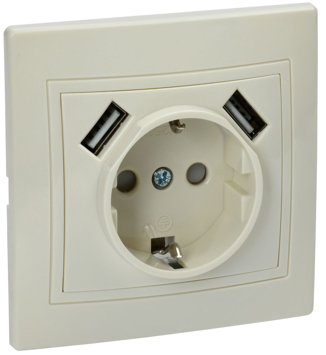 Розетка мультимедийная РЮш10-1-ККм KV-R14-16-U2-K33