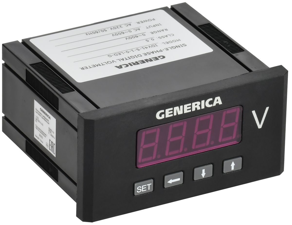 Вольтметр  IDV41-5-1-0-LED-G
