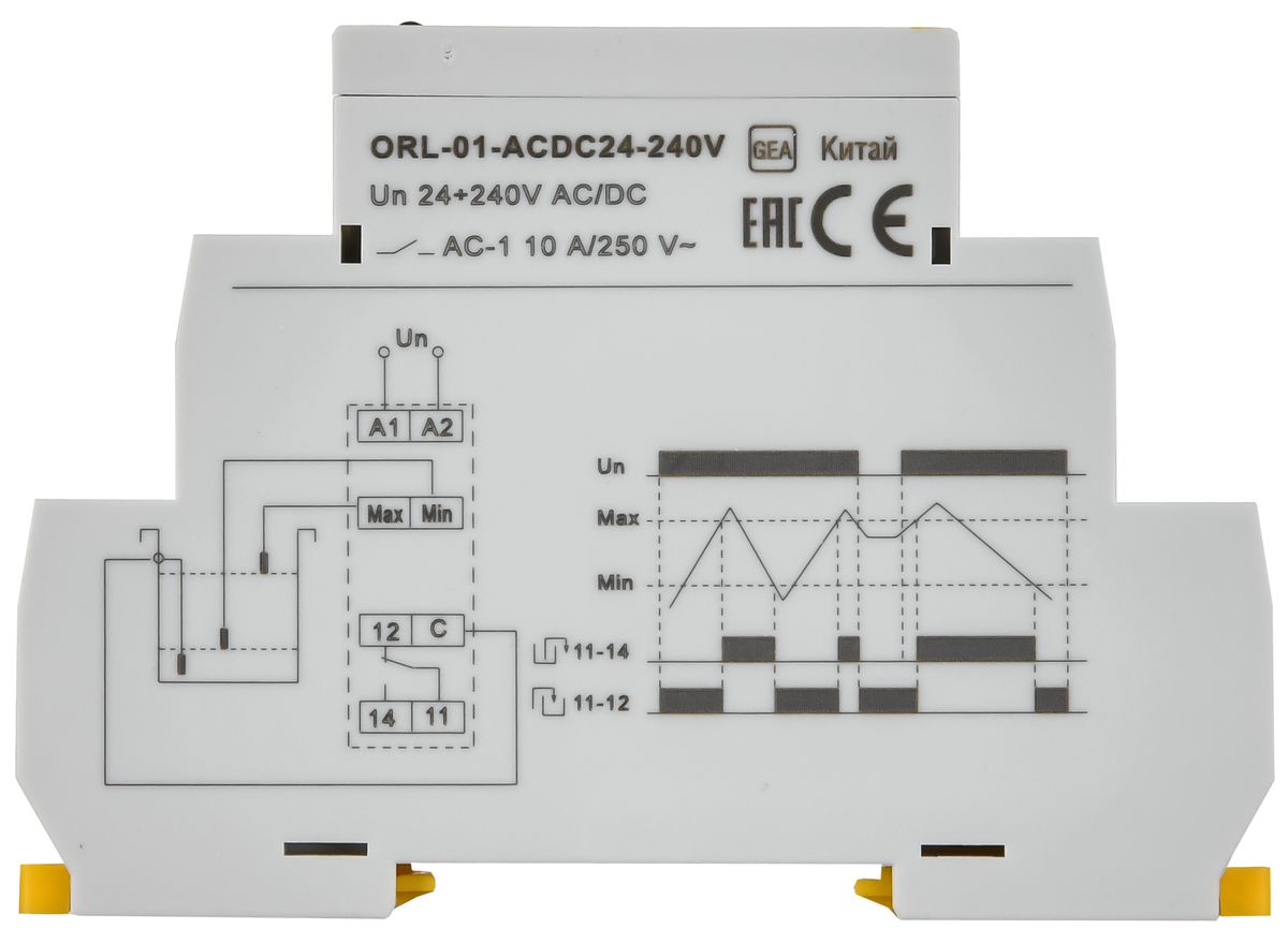 Реле контроля  ORL-01-ACDC24-240V