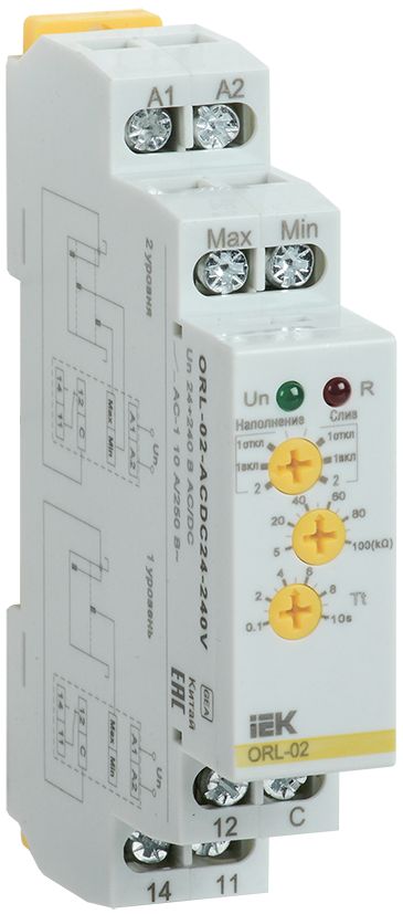 Реле контроля  ORL-02-ACDC24-240V