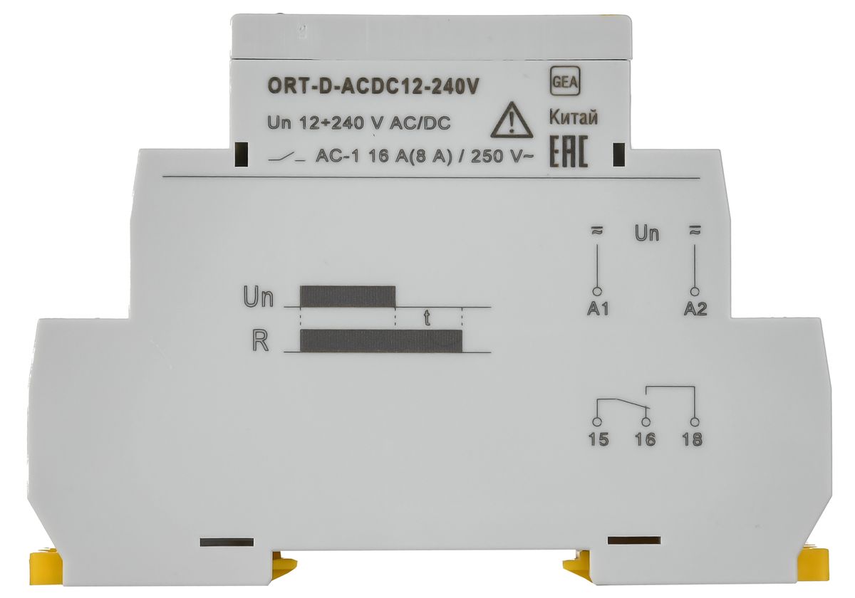Реле задержки  ORT-D-ACDC12-240V
