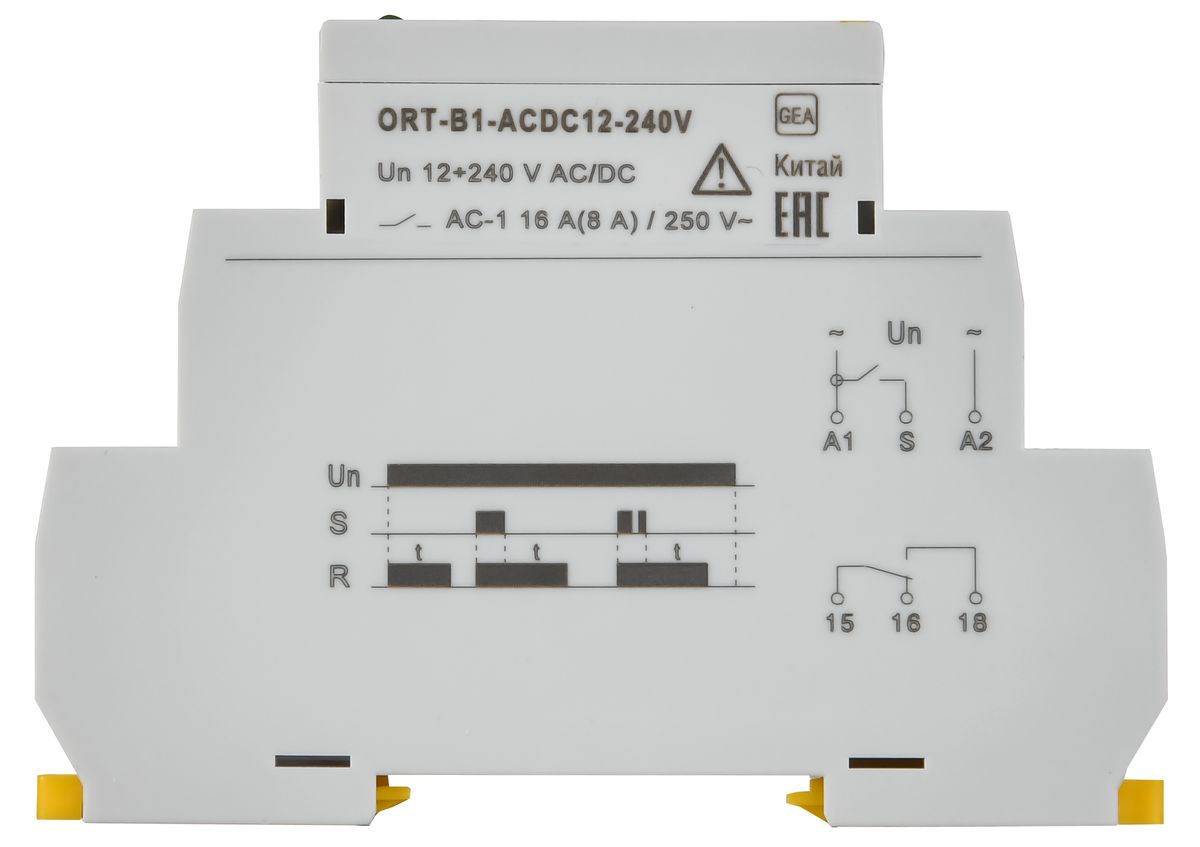 Реле задержки  ORT-B1-ACDC12-240V