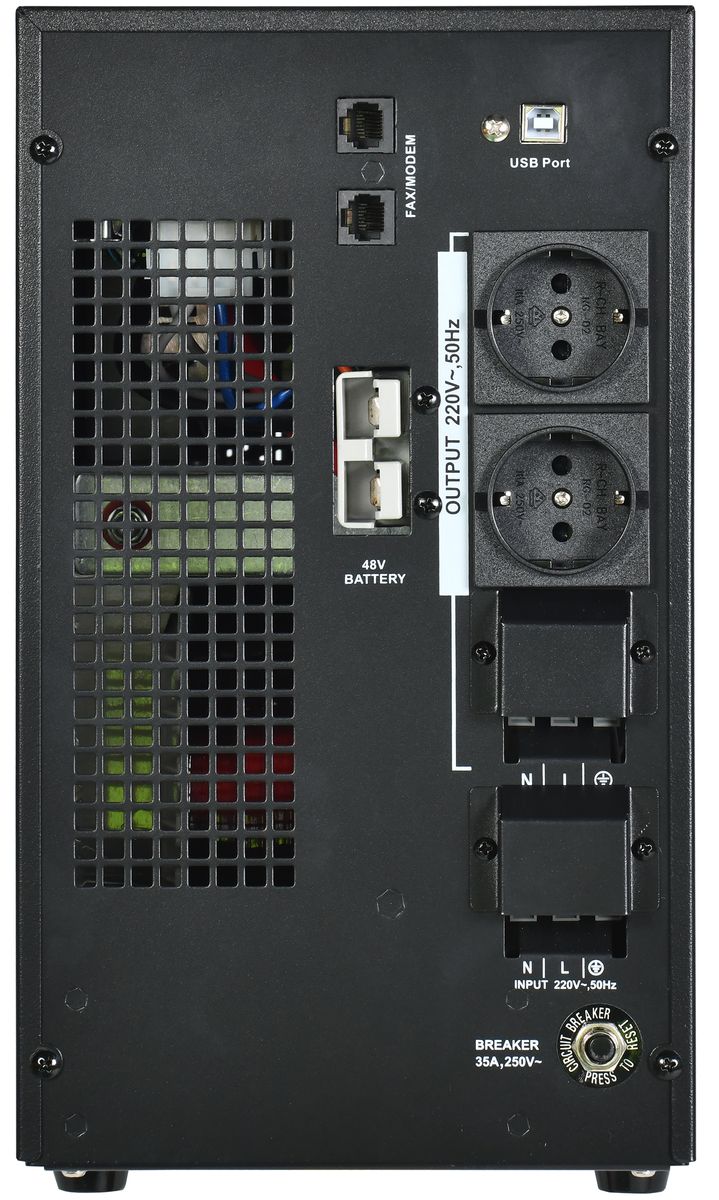 Источник бесперебойного питания  ELT-5000VA-1-L-S