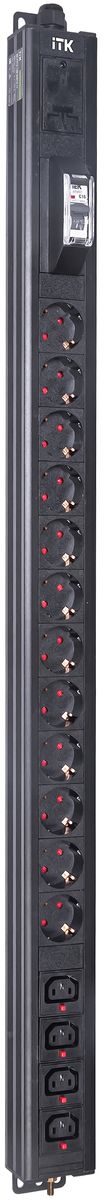 Блок розеток  BS-PV12-12D-04C13-11