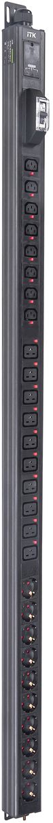 Блок розеток  BS-PV60-10D-8C13-10C19-12