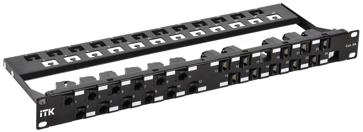Патч-панель  PP24-1UMU-C6A-D
