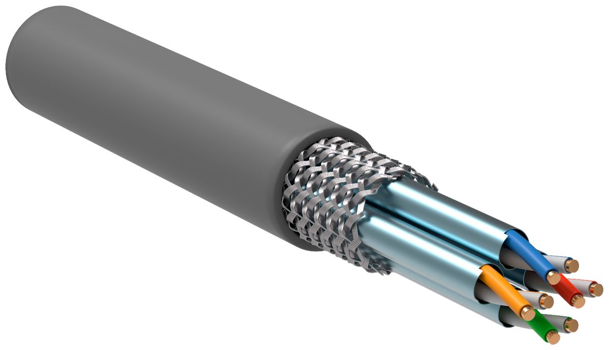 Кабель витая пара  LC1-C6A04-611