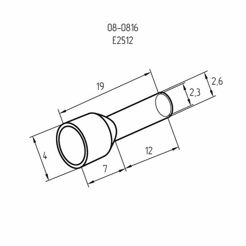 Наконечник  08-0816