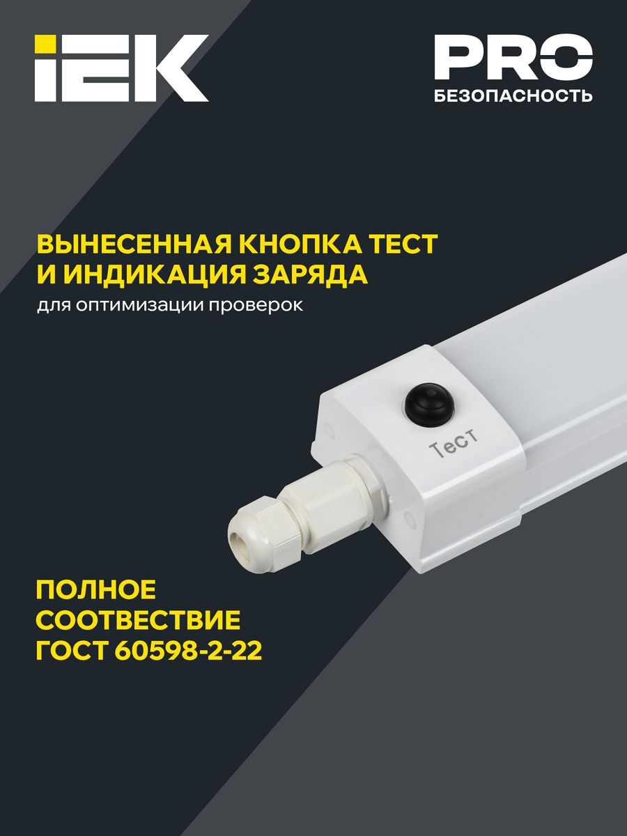 Светильник аварийный  LDSP6-1336A-3-36-5000-K01