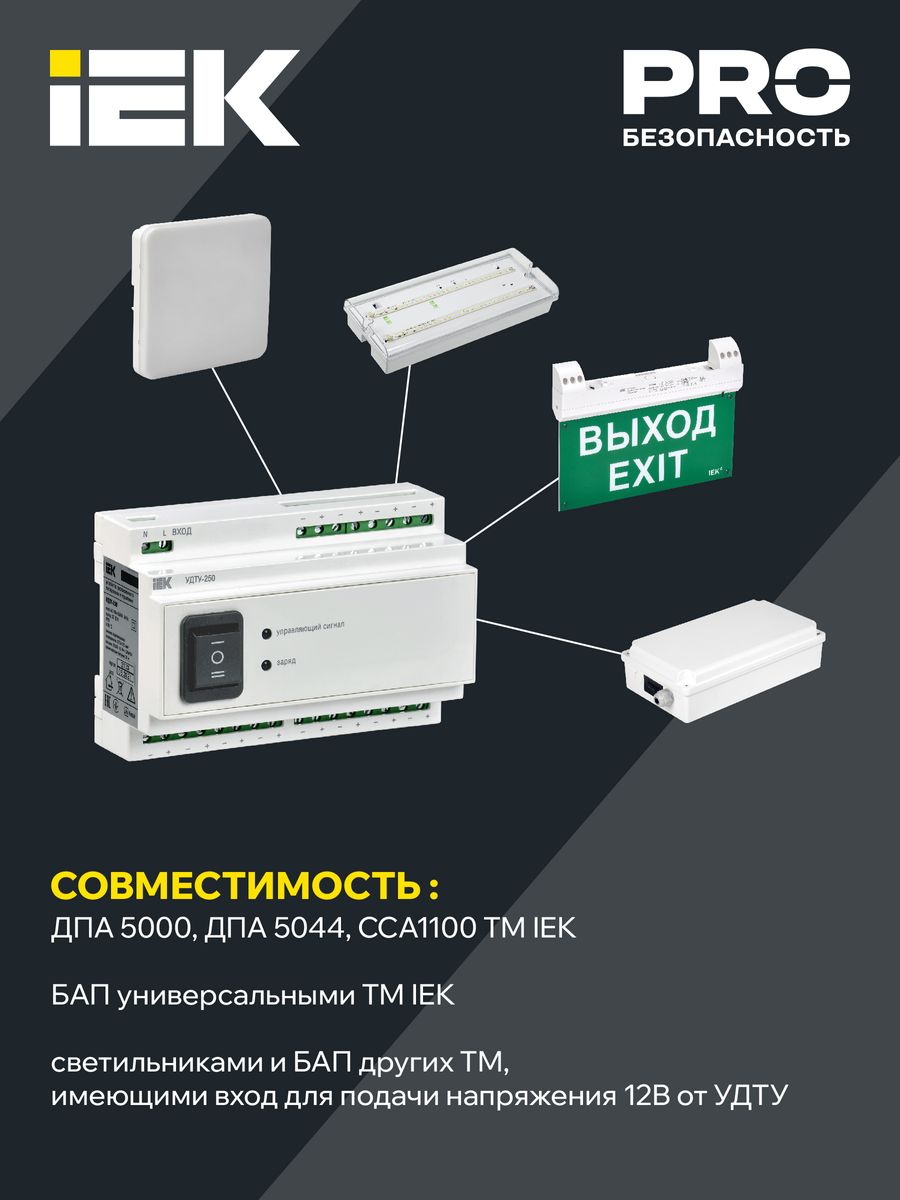 Блок аварийного питания  LDRT0-250-K01