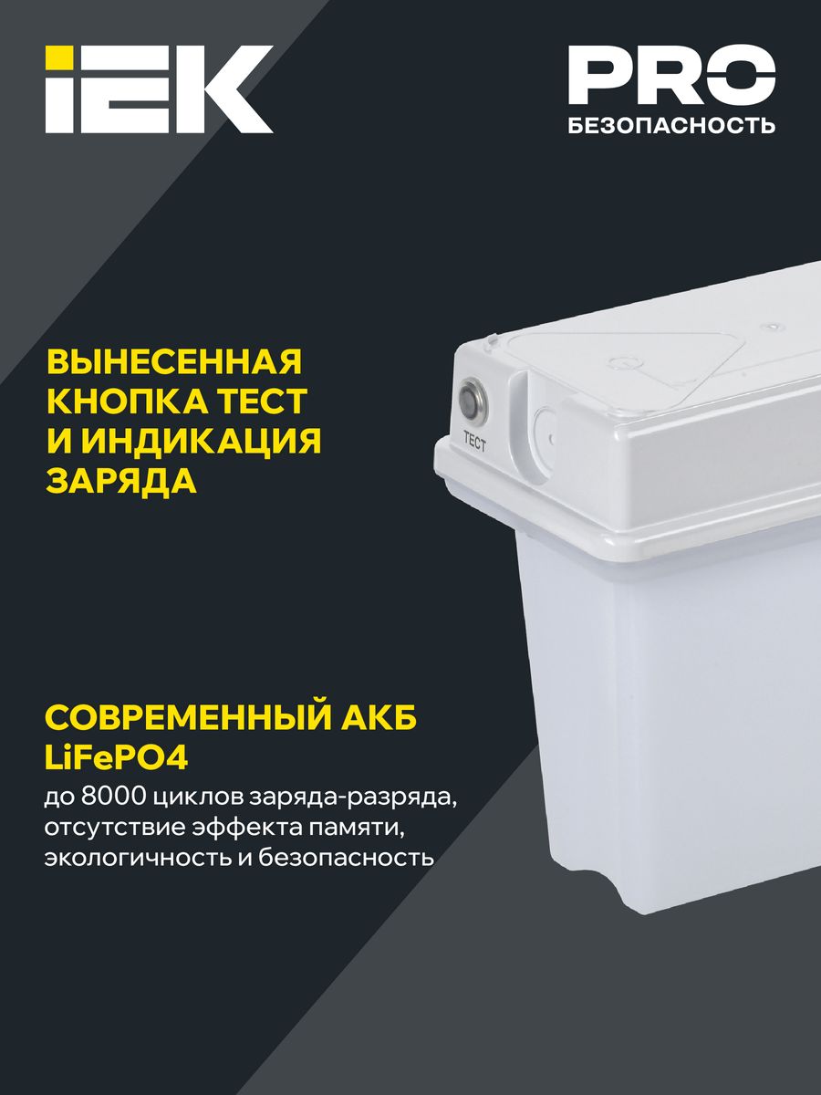 Светильник аварийный  LSSA0-1010-1-65-K01