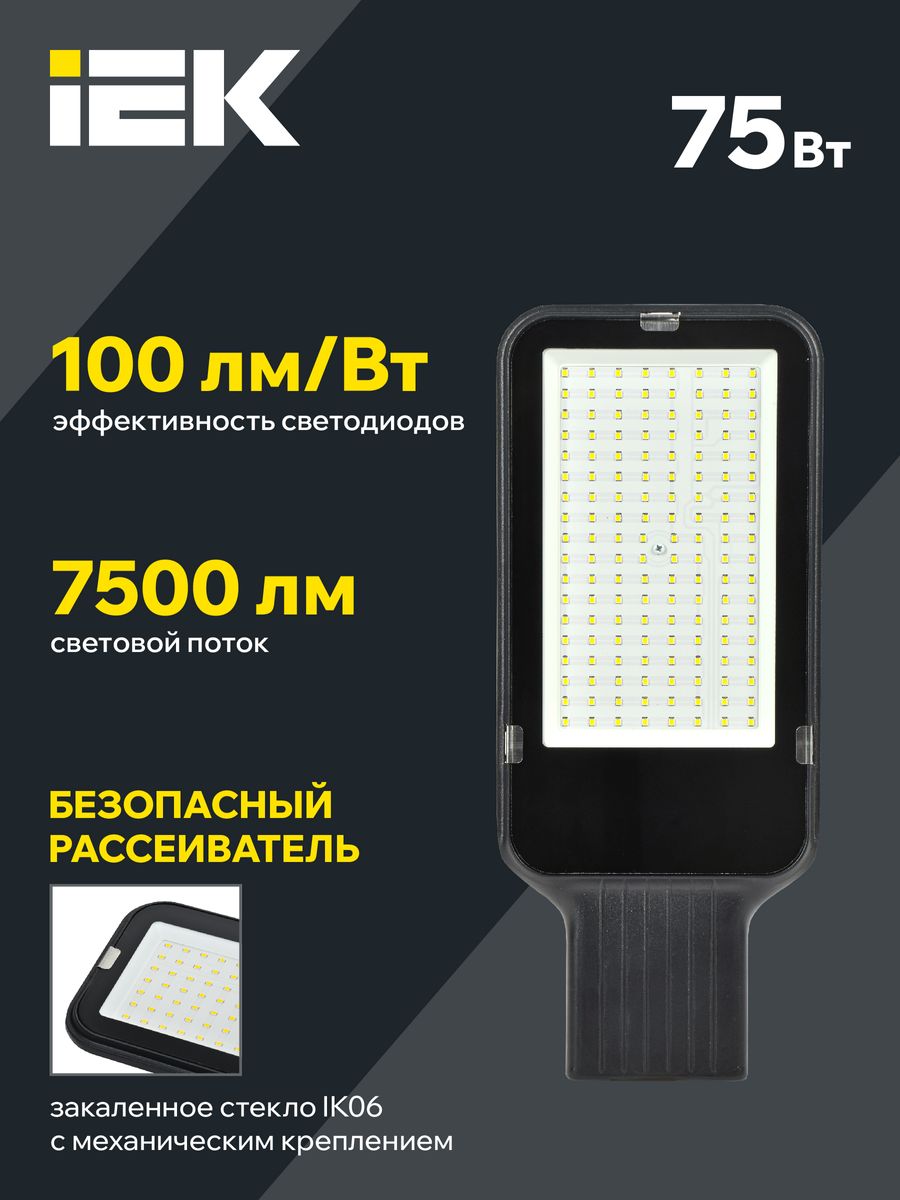 Светильник парковый ДКУ1013-75Д LDKU1-1013-075-5000-K03
