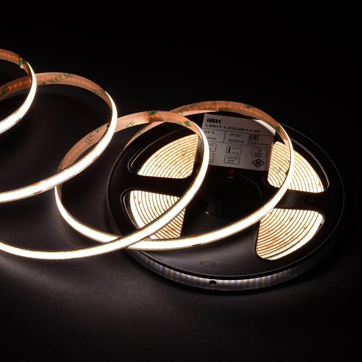 Лента светодиодная COB-312LED LSR11-1-312-20-1-1-05