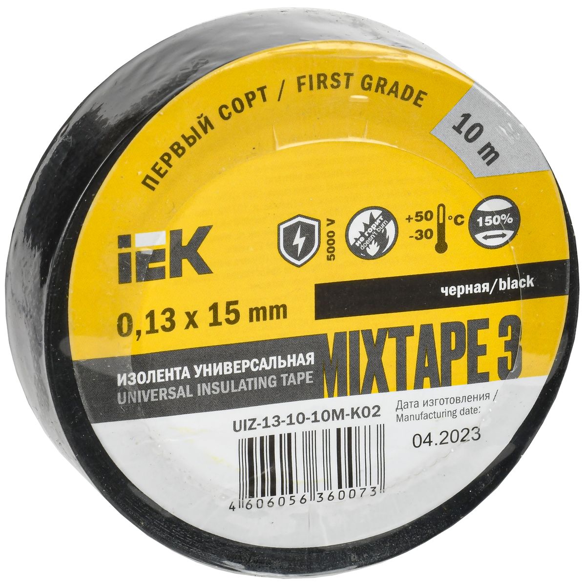 Изолента  UIZ-13-10-10M-K02