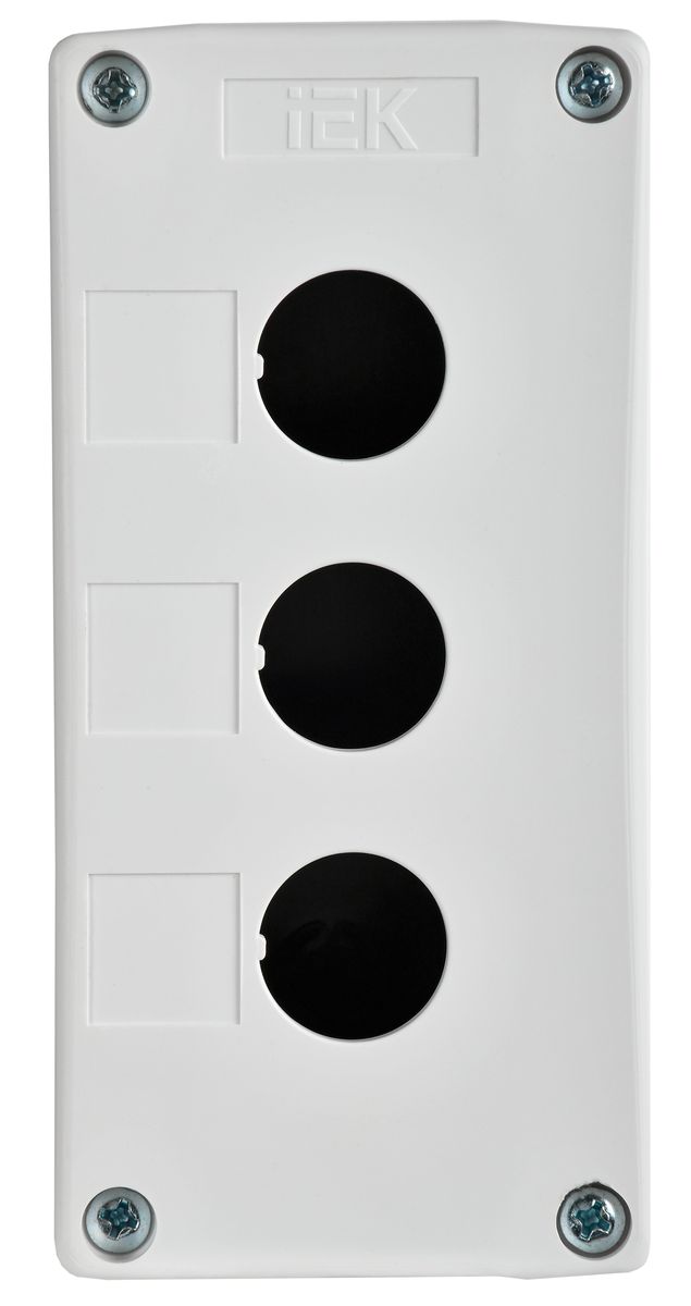 Корпус кнопки КП103-Р BKP10-3-K01-R