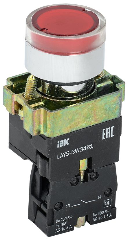 Кнопка управления LAY5-BW3461 BBT50-BW-K04