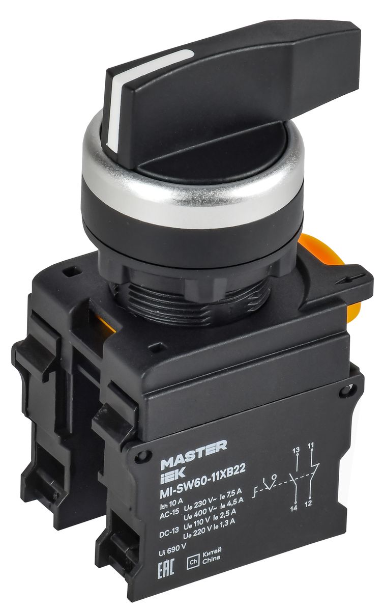 Переключатель режимов  MI-SW60-11XB22-3-25-2-K02