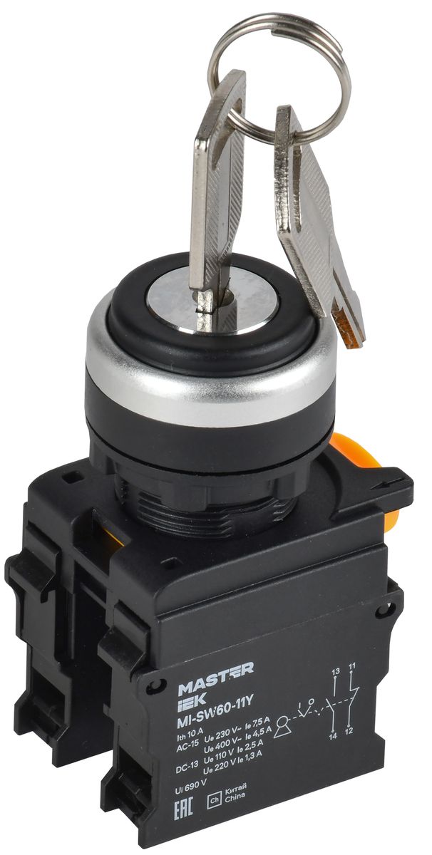 Переключатель режимов  MI-SW60-11Y-3-34-2-K02