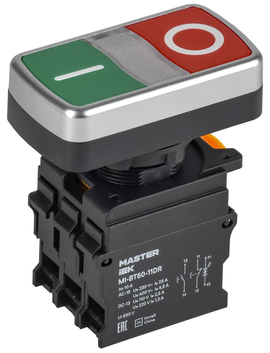 Кнопка  MI-BT60-11DR-3-11-K51