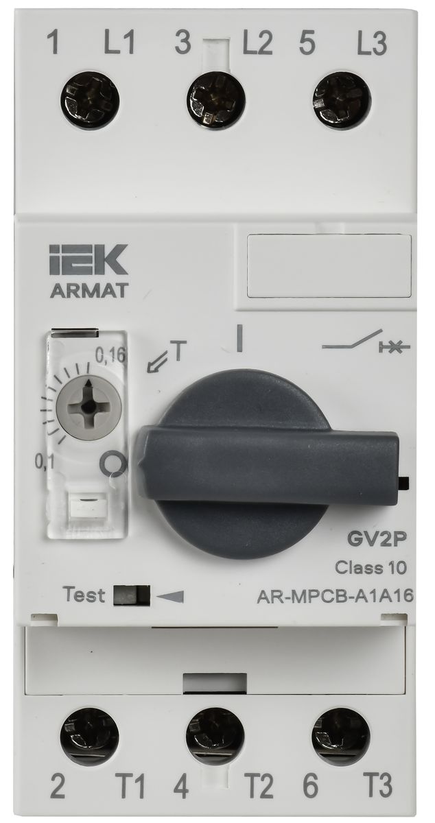 Выключатель автоматический  AR-MPCB-A1A16