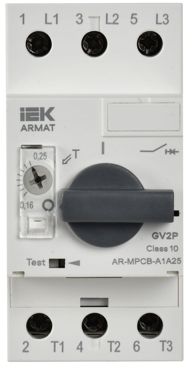 Выключатель автоматический  AR-MPCB-A1A25