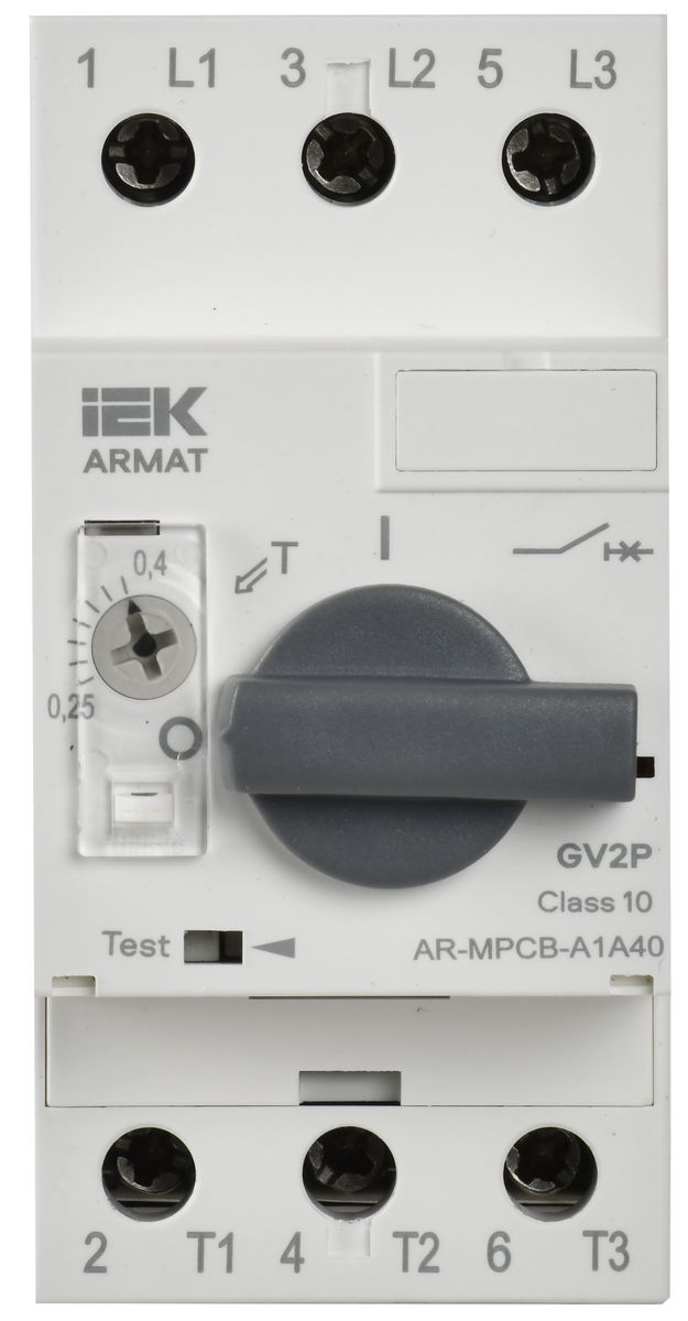 Выключатель автоматический  AR-MPCB-A1A40