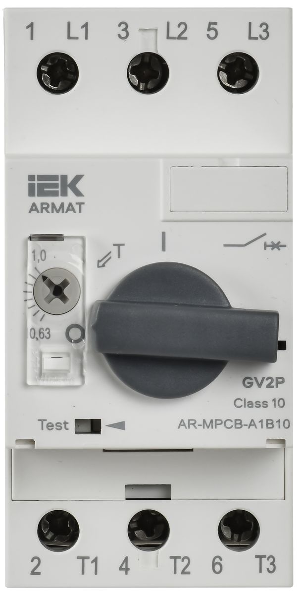 Выключатель автоматический  AR-MPCB-A1B10