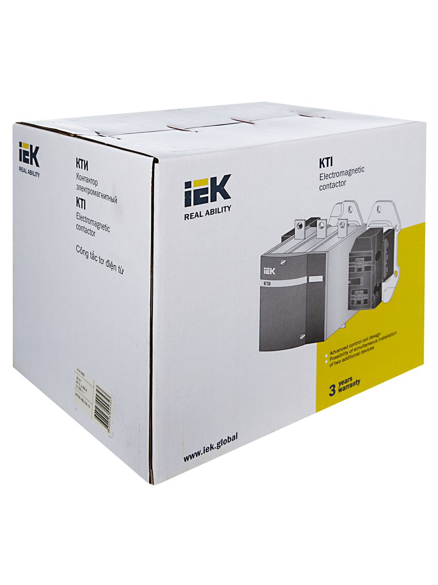 Контактор КТИ-6400 KKT60-400-230-10