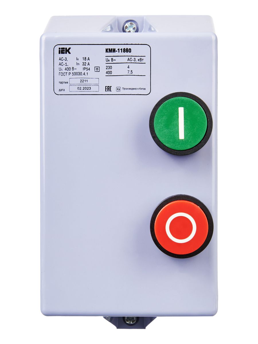 Контактор  KKM16-018-380-00