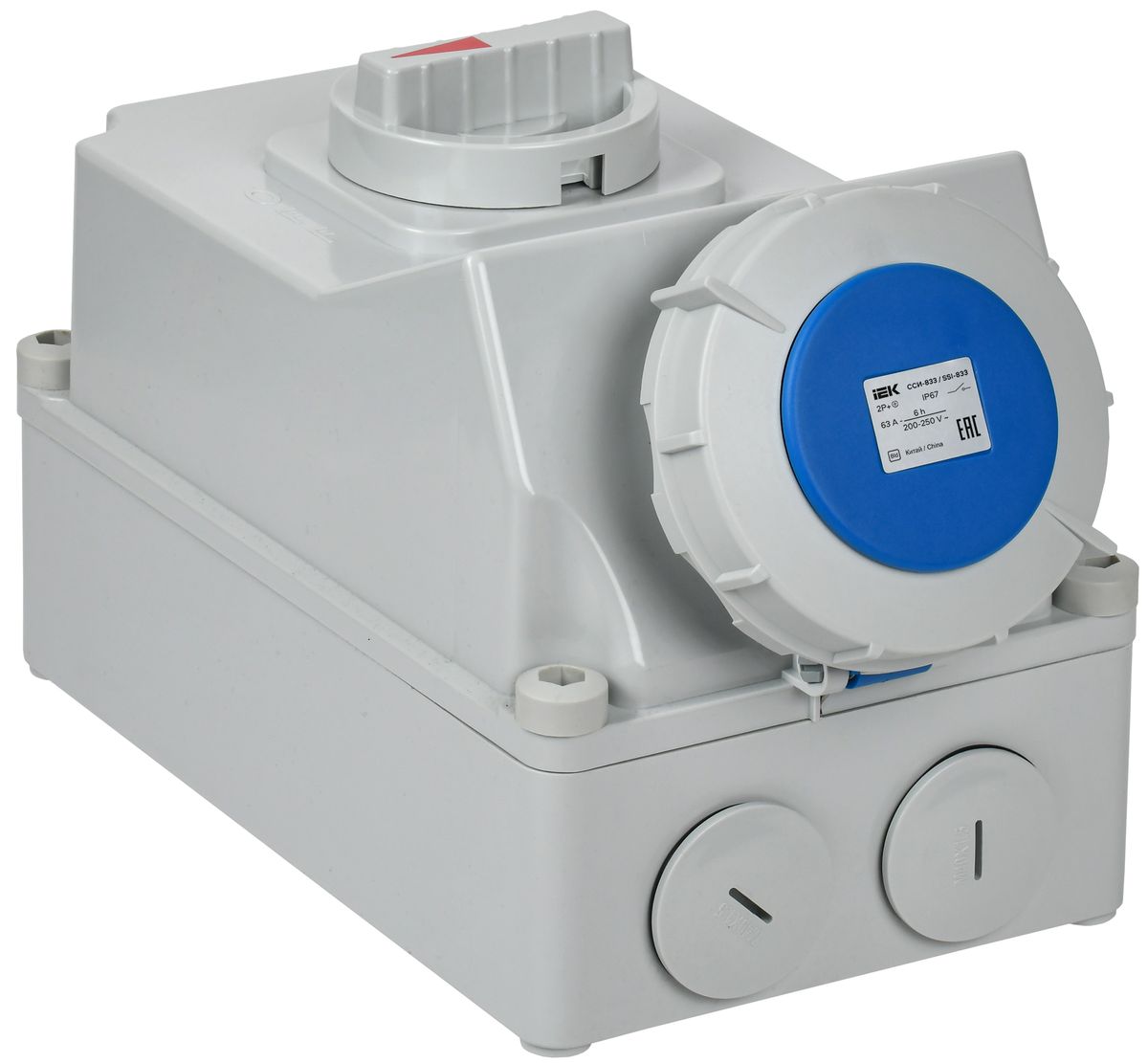 Розетка силовая  PSR11-063-3-5-67