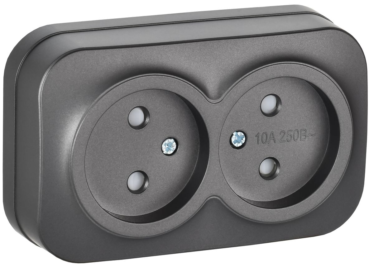 Розетка силовая РСш22-2-ХСм ERH23-K46M-10