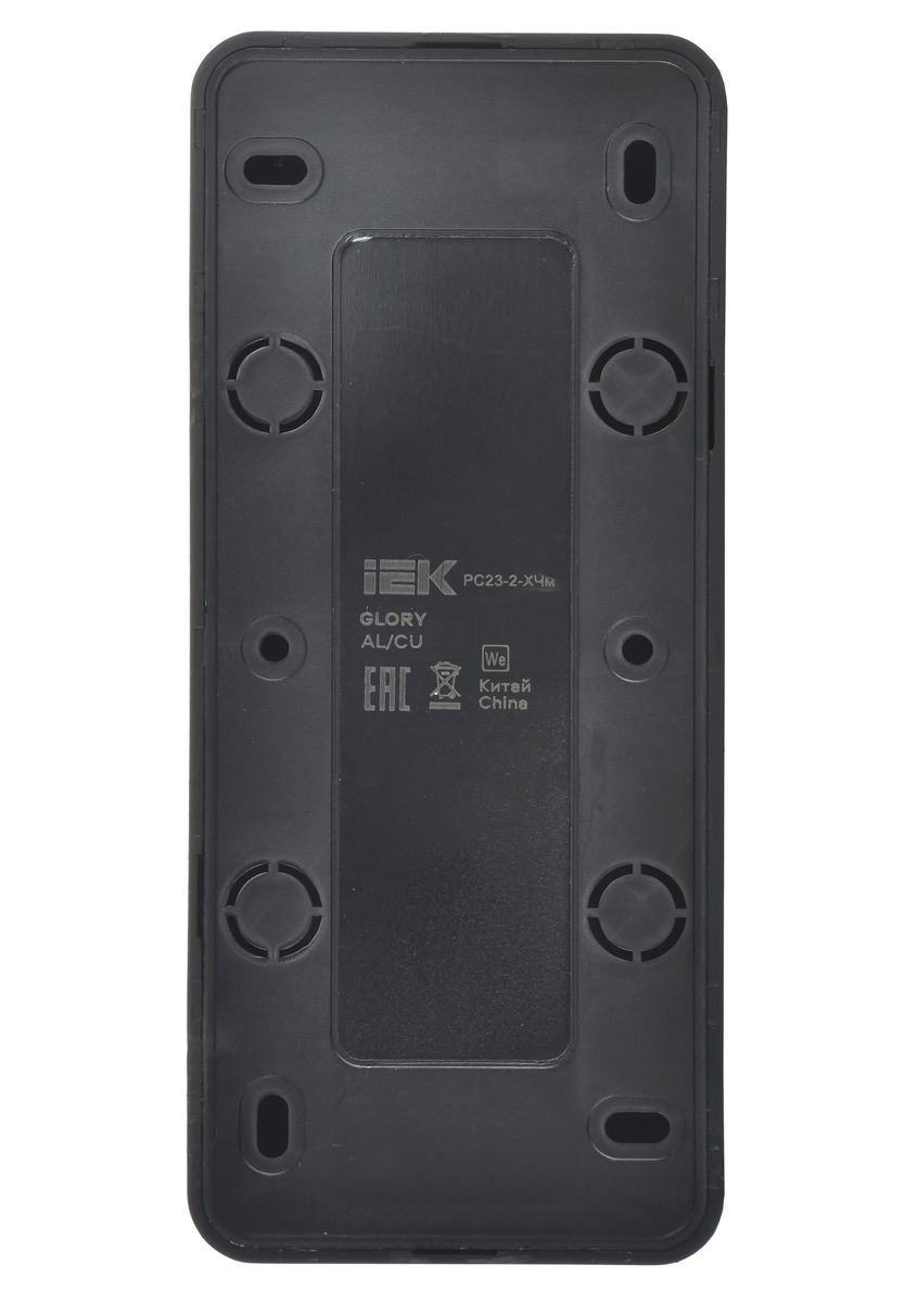 Розетка силовая РС23-2-ХЧм ERH30-K02M-10