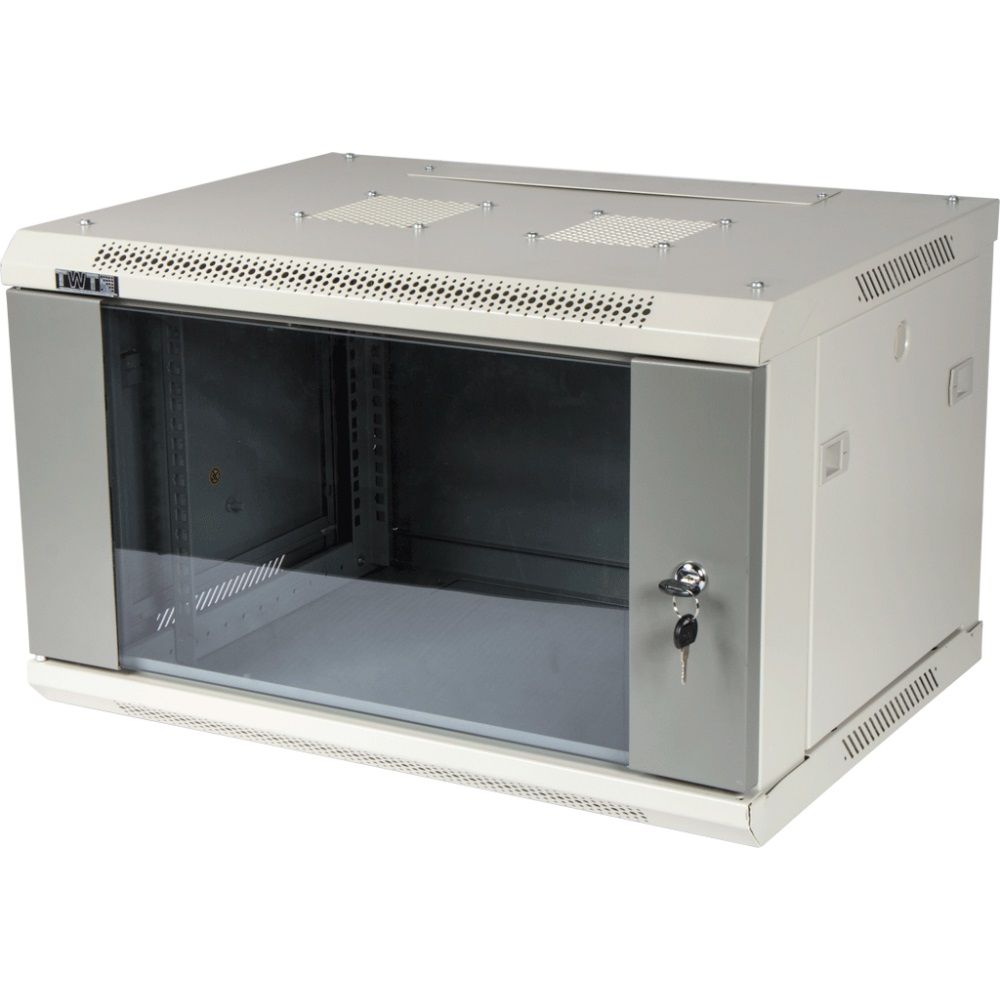 Шкаф телекоммуникационный  TWT-CBWPG-9U-6x4-GY