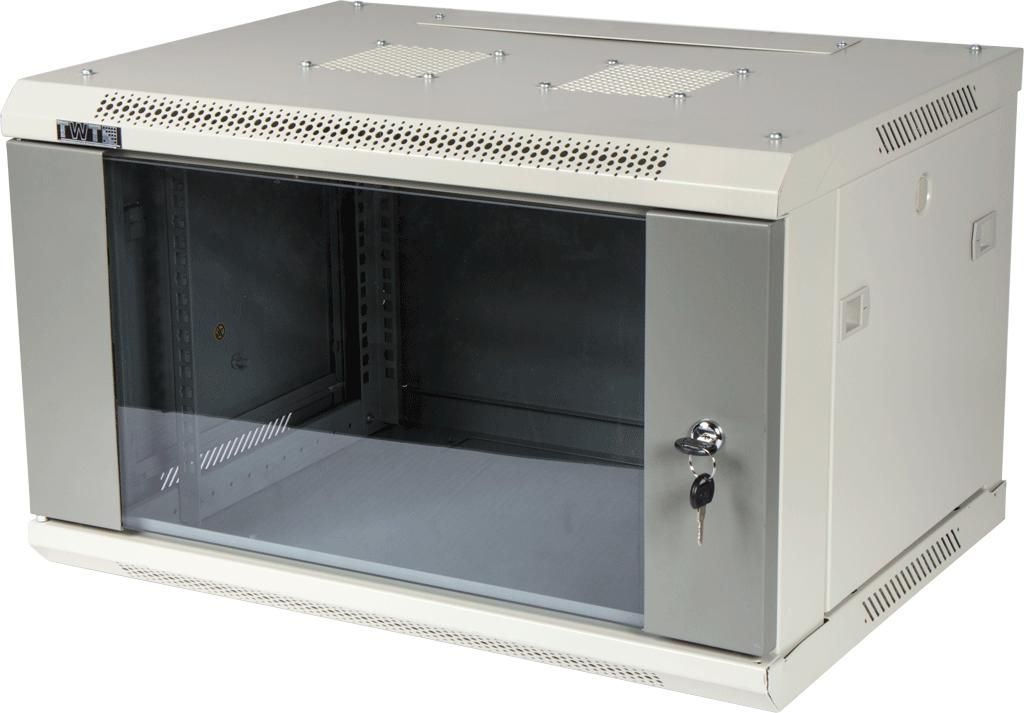 Шкаф телекоммуникационный  TWT-CBWPG-22U-6x6-GY